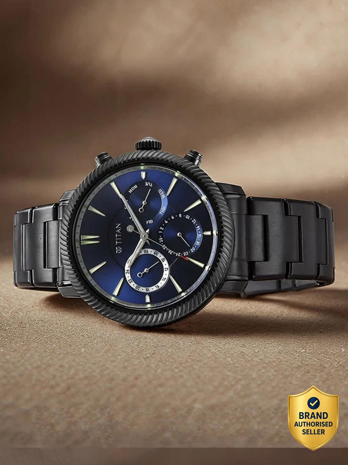 Titan Regallia Stellar Quartz Multifunction Analog Watch - For Men