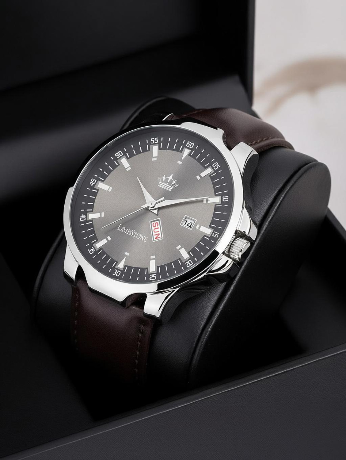 Image of DIGITRACK Party White Dial Analog Watch - For Men 3121WSM01