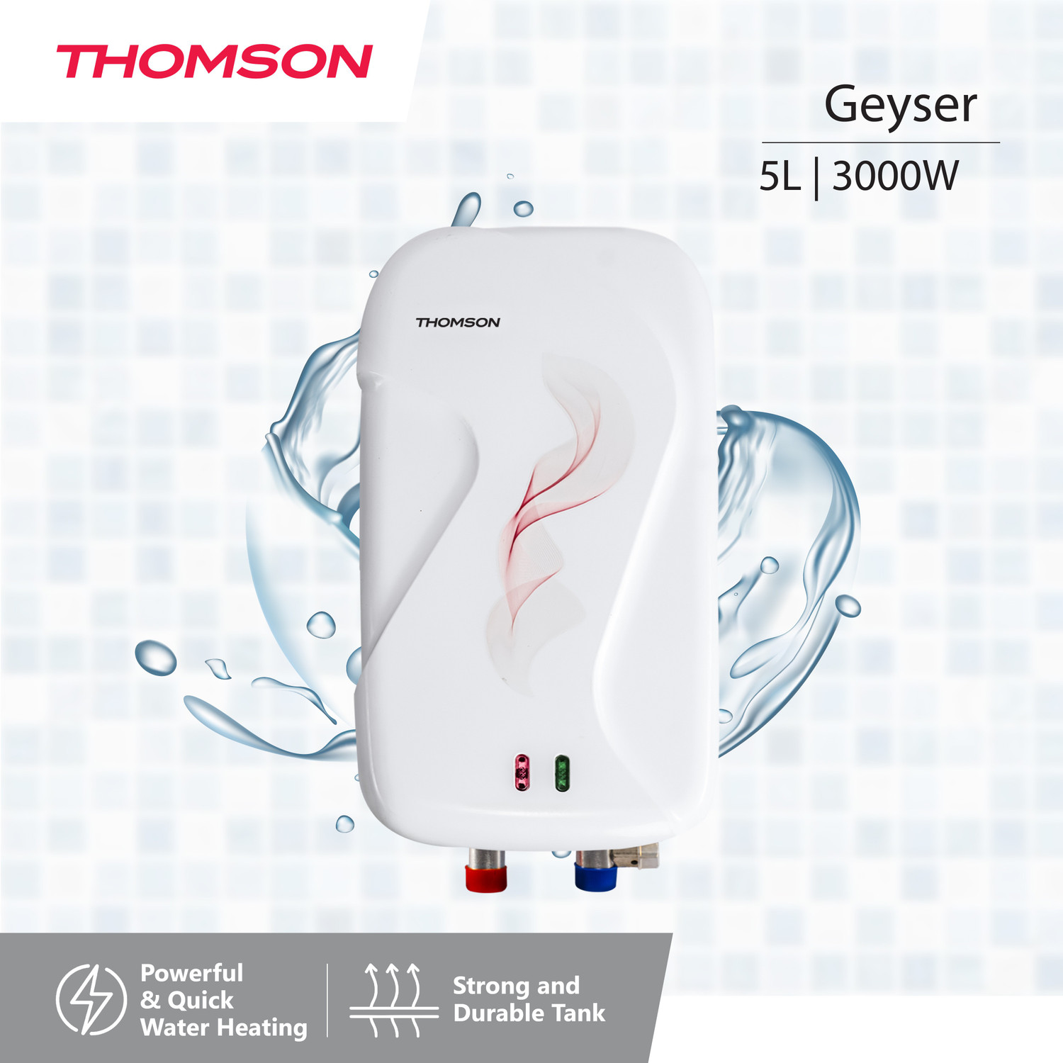 Image of Thomson SLEEK 5 L Instant Water Geyser