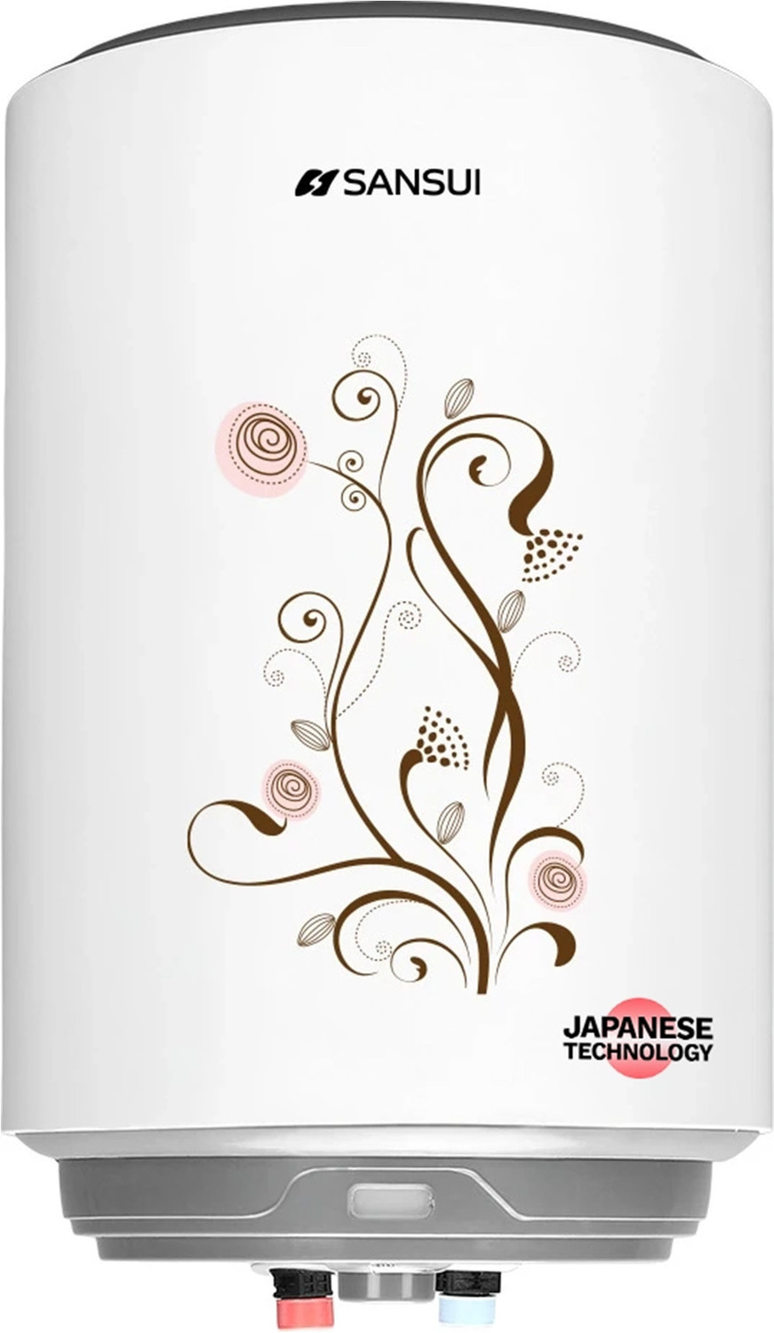 Sansui 15 L Storage Water Geyser (AquaZen-15L, White)
