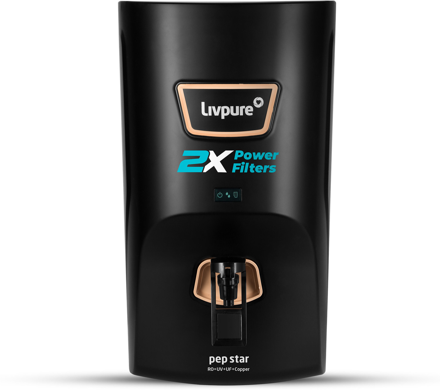Image of Livpure LIV-AVID 8 L RO + UV + UF + Minerals Water Purifier (White)