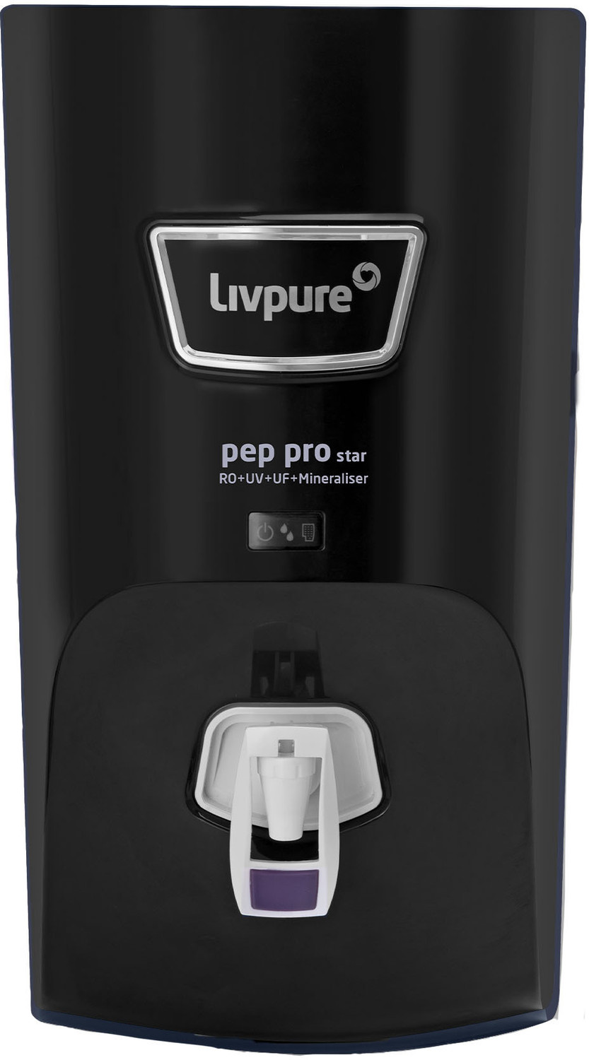 Image of Livpure LIV-AVID 8 L RO + UV + UF + Minerals Water Purifier (White)