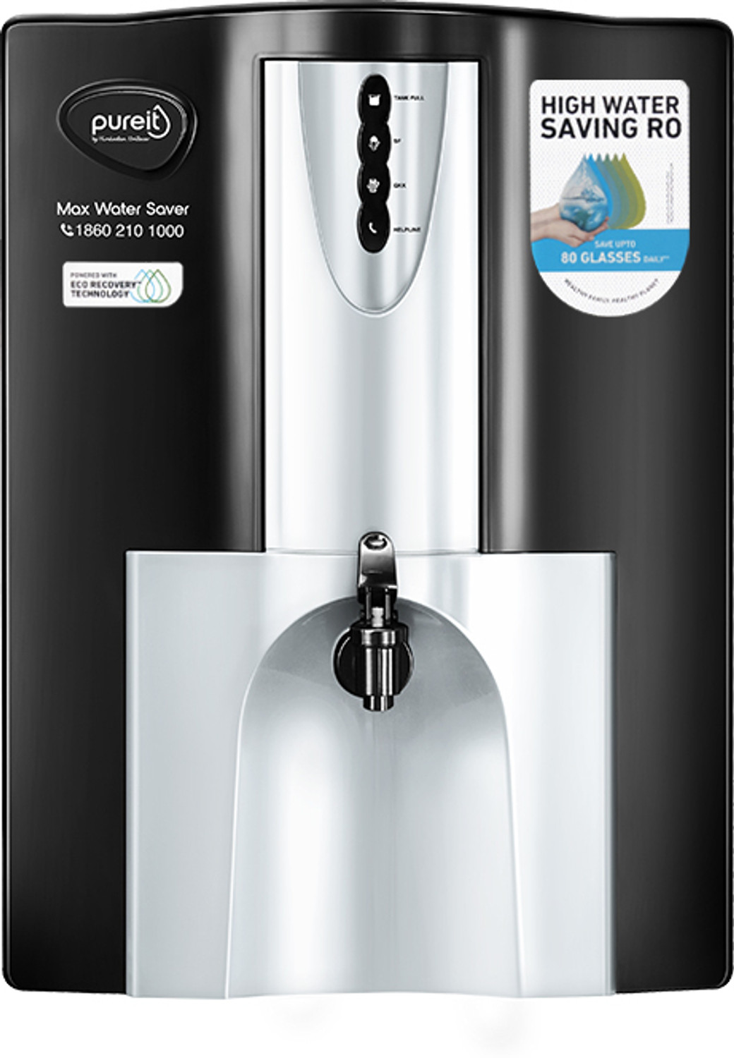 Image of Pureit Max Water Saver 10 L RO + UV + MF Water Purifier