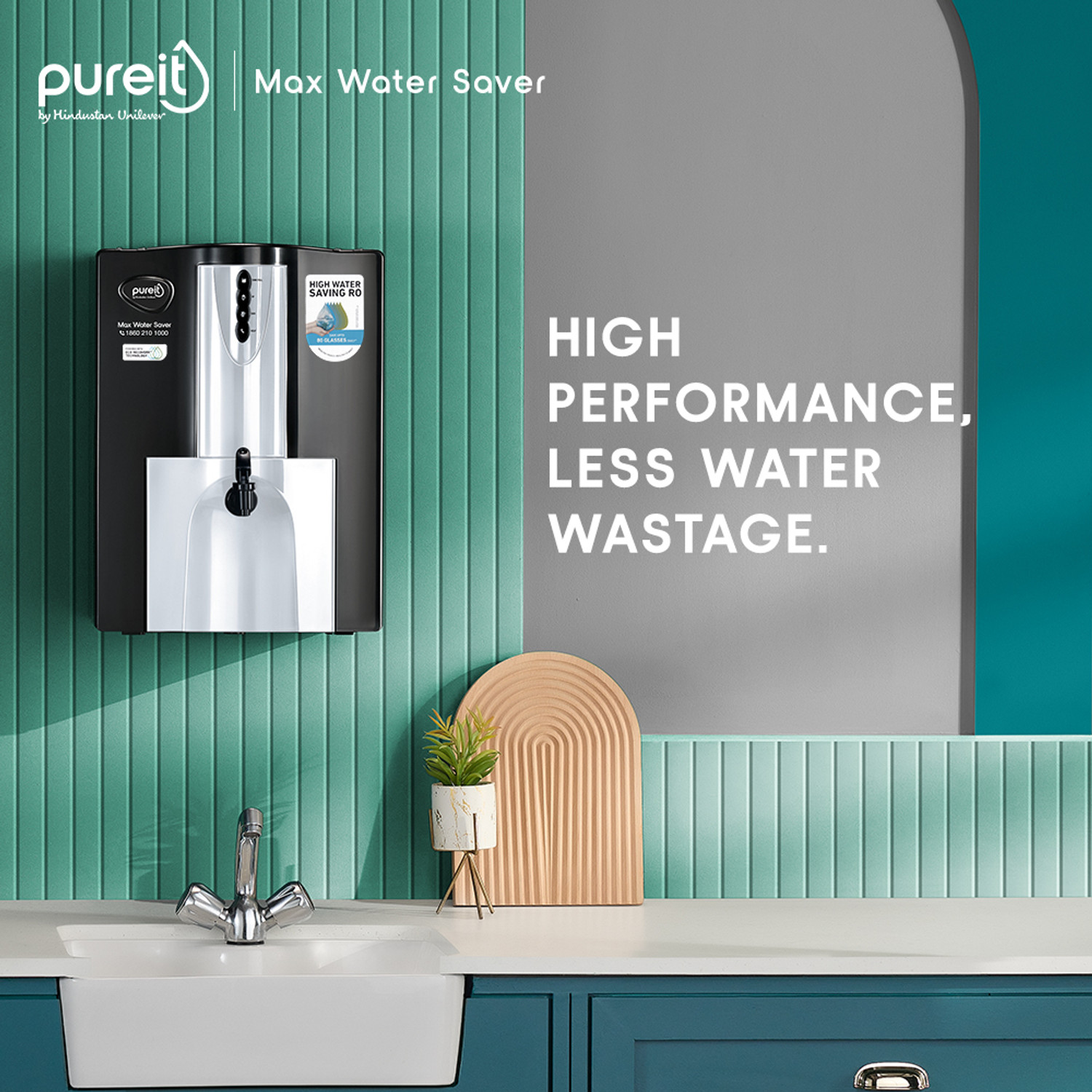 Image of Pureit Max Water Saver 10 L RO + UV + MF Water Purifier