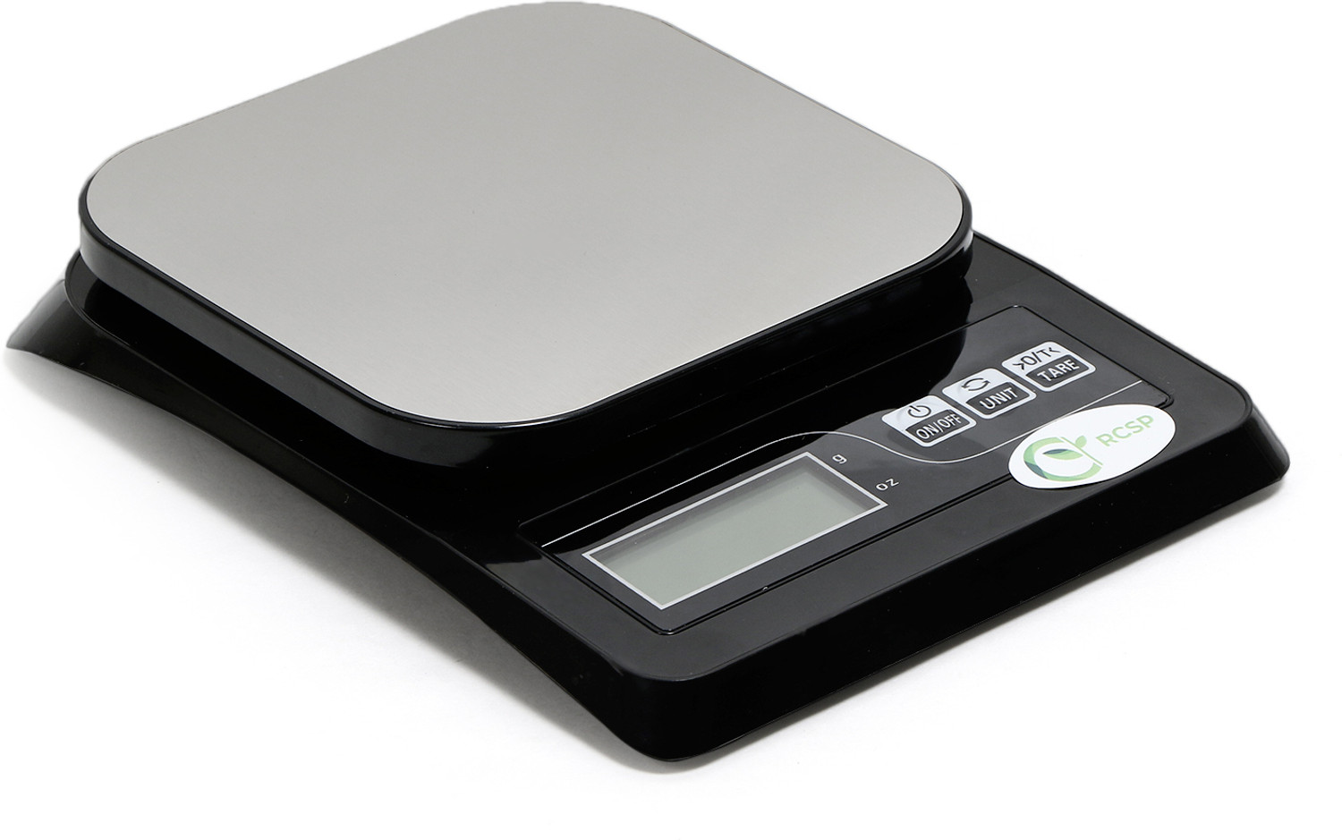 Image of RCSP SF-413 Digital Kitchen Weighing Scale High Precision, 10kg Capacity, LCD Display Weighing Scale (Black)