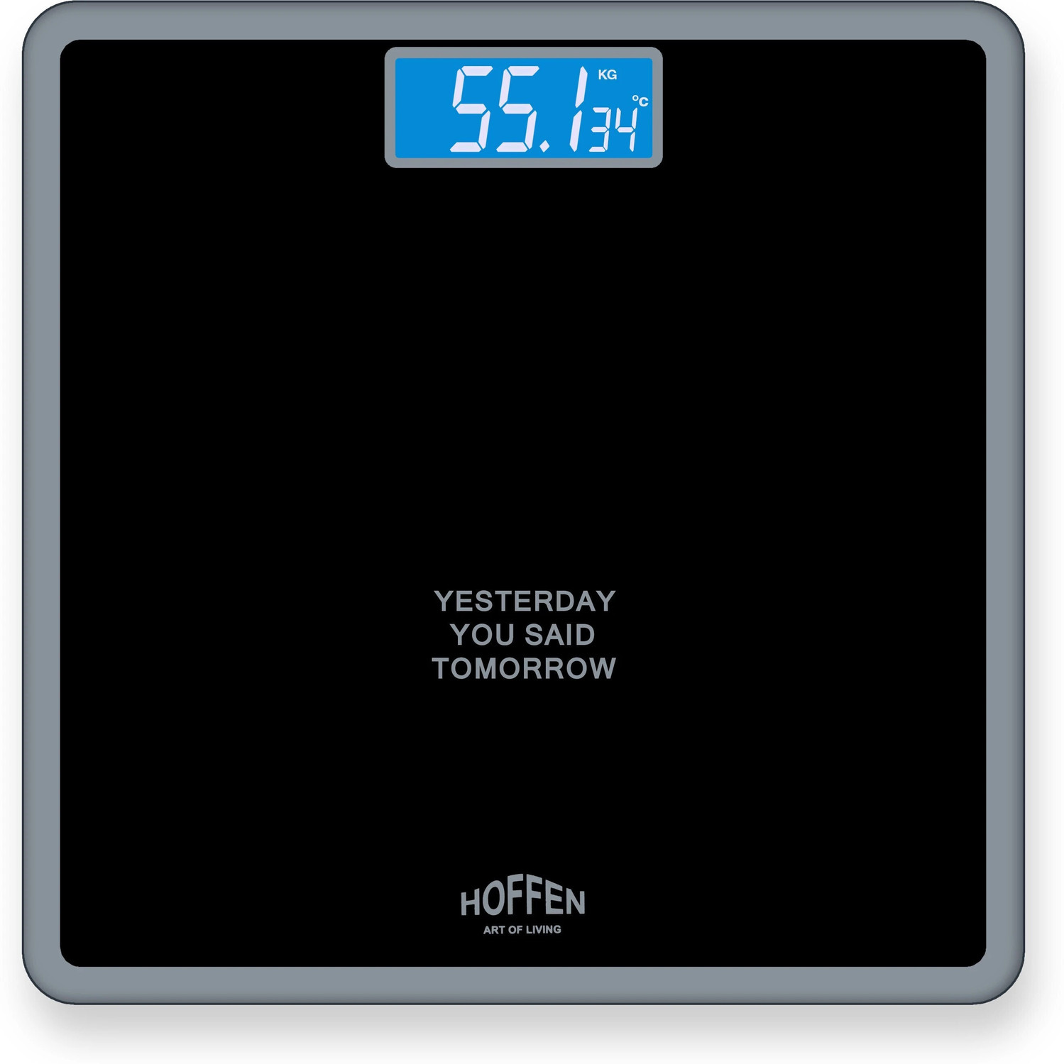 HOFFEN Lite-Weight Digital Electronic LCD Personal Health Body Weighin