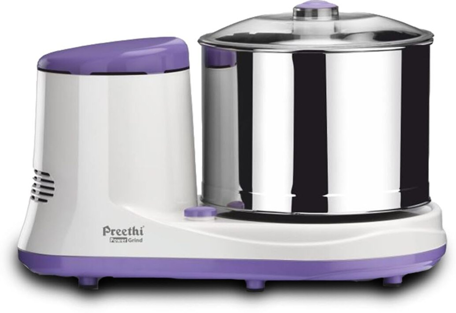 Preethi WG 907 Wet Grinder  (Purple, White, Silver)