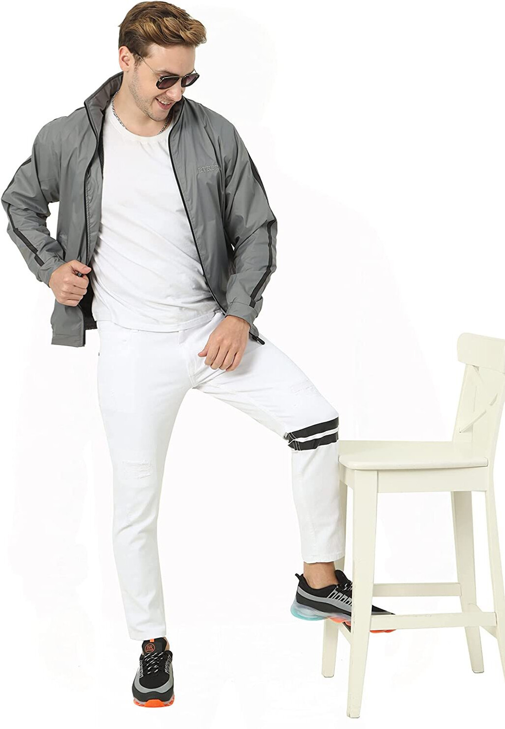 Image of Ryker Solid Men Wind Cheater