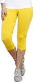 Softrose Women Yellow Capri