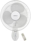 HAVELLS Platina Remote 400 mm 3 Blade Wall Fan (Anti Dust | White | Pack of 1)