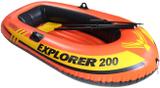 INTEX 58331 Inflatable Kayak Water Raft (Orange)