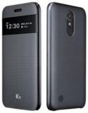 Helix Flip Cover for LG K10 2017 (Black)