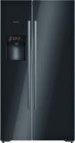 BOSCH 636 L Frost Free Side by Side Refrigerator Glass Black, KAD92SB30