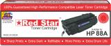 Red Star toner for hp 88a toner cartridge CC388A for HP LaserJet - P1007, P1008, P1106, P1108, M202, M202n, M202dw, M126nw, M128fn, M128fw, M226dw, M226dn, M1136, M1213nf, M1216nfh, M1218nfs Black Ink Toner