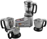 Panasonic MX 550 W Mixer Grinder (MX-AC400 (Silver) | 4 Jars | Silver)