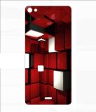 Snooky Micromax Canvas Sliver 5 Q450 Mobile Skin (Red)