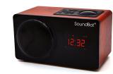 SoundBot SB1025 FM Radio Alarm Clock 7 W Bluetooth Speaker (Black, Mono Channel)