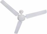 USHA Diplomat 1200 mm 3 Blade Ceiling Fan (White | Pack of 1)