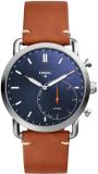 FOSSIL FTW1151 Hybrid Watch Smartwatch (Brown Strap, Free Size)