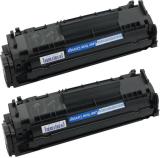 SPS Q2612A / 12A Toner Cartridges (Pack of 2) for LaserJet - 1010, 1012, 1015, 1018, 1020, 1022, 1022n, 3020, 3030, 3050, 3052, 3055, M1005, M1319f Black Ink Toner