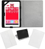 ACM Flip Cover for Micromax Canvas Tabby P469 (White, Cases with Holder, Pack of: 1)