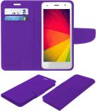 ACM Flip Cover for Ziox Astra Metal 4g (Purple, Cases with Holder, Pack of: 1)