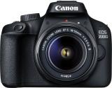 Canon EOS 3000D DSLR Camera 1 Body, 18 - 55 mm Lens (Black)