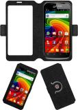 ACM Flip Cover for Micromax A84 (Black, Cases with Holder, Pack of: 1)