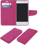 ACM Flip Cover for Puncher Uk 5 Smart (Pink, Cases with Holder, Pack of: 1)