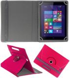 ACM Flip Cover for Iball Slide Wq32 (Pink, Cases with Holder, Pack of: 1)