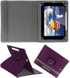 ACM Flip Cover for Iball Slide Q900-C (Purple, Cases with Holder, Pack of: 1)