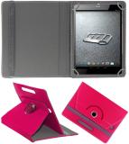 ACM Flip Cover for Micromax Canvas Tab P690 (Pink, Cases with Holder, Pack of: 1)