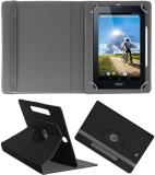 ACM Flip Cover for Acer Iconia A1 713 (Black, Cases with Holder, Pack of: 1)