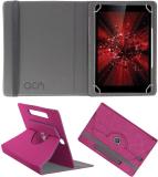 ACM Flip Cover for Iball Slide 3g-I80 (Pink, Cases with Holder, Pack of: 1)