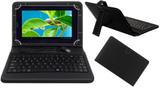 ACM Keyboard Case for Datawind Ubislate 7c+ Plus X (Black, Cases with Holder, Pack of: 1)