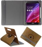 ACM Flip Cover for Asus Fonepad 8 Fe380 (Gold, Cases with Holder, Pack of: 1)