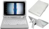 ACM Keyboard Case for Datawind Moregmax 4g7 4g (White, Cases with Holder, Pack of: 1)