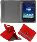 ACM Flip Cover for Asus Fonepad 7 Me175cg-1b010a (Red, Cases with Holder, Pack of: 1)