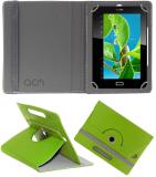 ACM Flip Cover for Datawind Ubislate 7c+ Plus (Green, Cases with Holder, Pack of: 1)