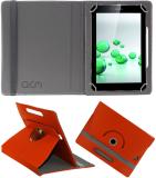 ACM Flip Cover for iBall Slide 3G Q45 (Orange, Cases with Holder, Pack of: 1)