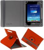 ACM Flip Cover for Asus Pf400cg (Orange, Cases with Holder, Pack of: 1)