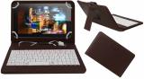 ACM Keyboard Case for Micromax Canvas Tab P701 7 inch (Brown, Cases with Holder, Pack of: 1)