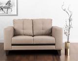 Hometown Fabric 2 Seater  Sofa (Finish Color - Brown, Knock Down)