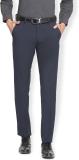 VAN HEUSEN Slim Fit Men Blue Trousers