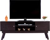 DeckUp Reno Engineered Wood TV Entertainment Unit (Finish Color - Dark Wenge, DIY(Do-It-Yourself))