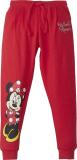 Mickey & Friends Track Pant For Girls (Red, Pack of 1)