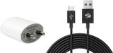 ZEBRONICS 2.1 A Wall Charger for Mobile with Detachable Cable (White, Black, Cable Included)