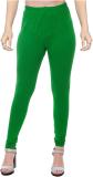 N-gal Churidar  Ethnic Wear Legging (Green, Solid)