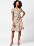 HARPA Women Shift Beige Dress