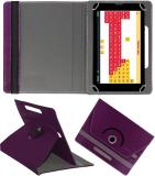 Fastway Flip Cover for Datawind Education Classes 9 to 10 4 GB 7 inch with Wi-Fi+2G (Purple, Cases with Holder, Pack of: 1)